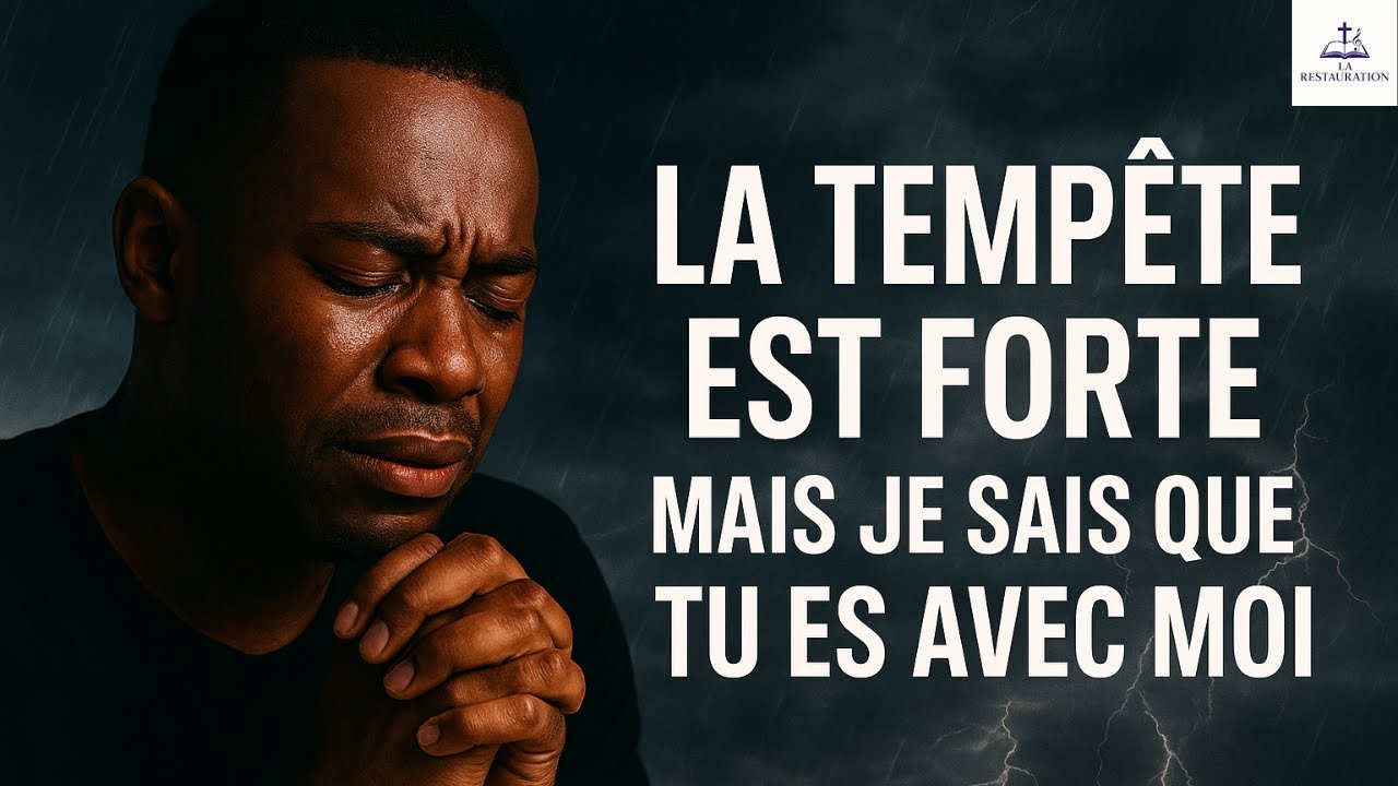 🔥 “Quand Tout S’effondre… Dieu Reste Avec Moi 🌧️✨ | Chant de Délivrance et Espérance”
