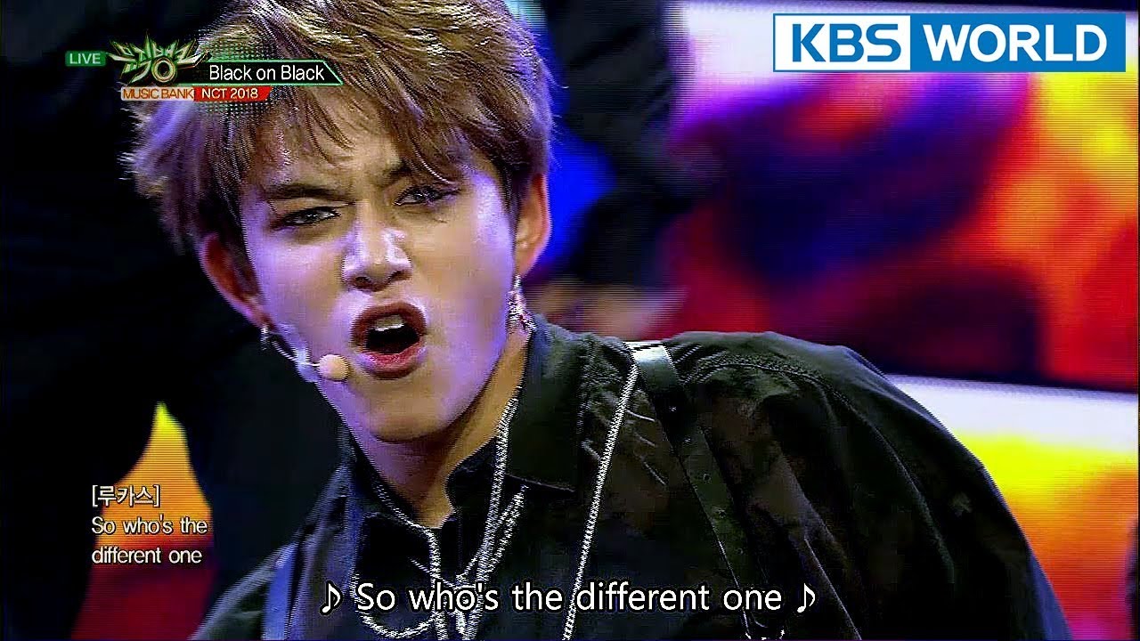 NCT 2018 - Black on Black [Music Bank / 2018.04.20]