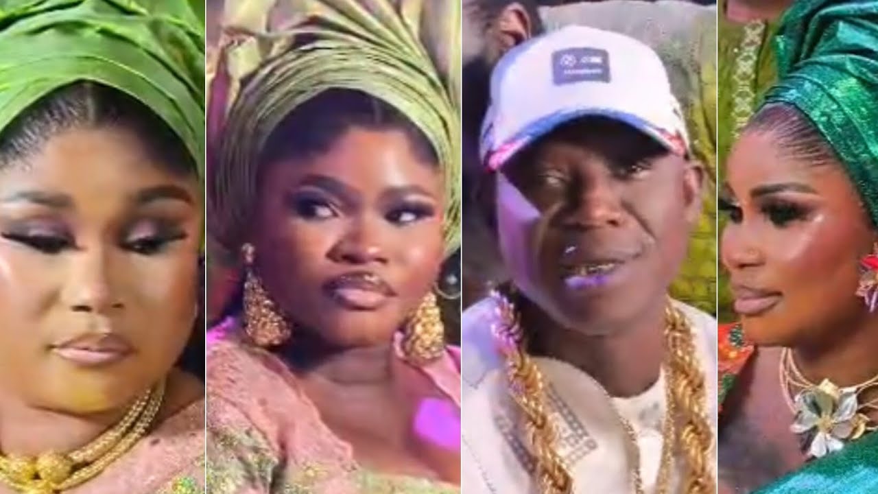 WATCH HOW OBA ONIBA EKUN WIVES ARRIVED EFELE IJEBU MOTHER IN-LAW BURIAL GALLANTLY