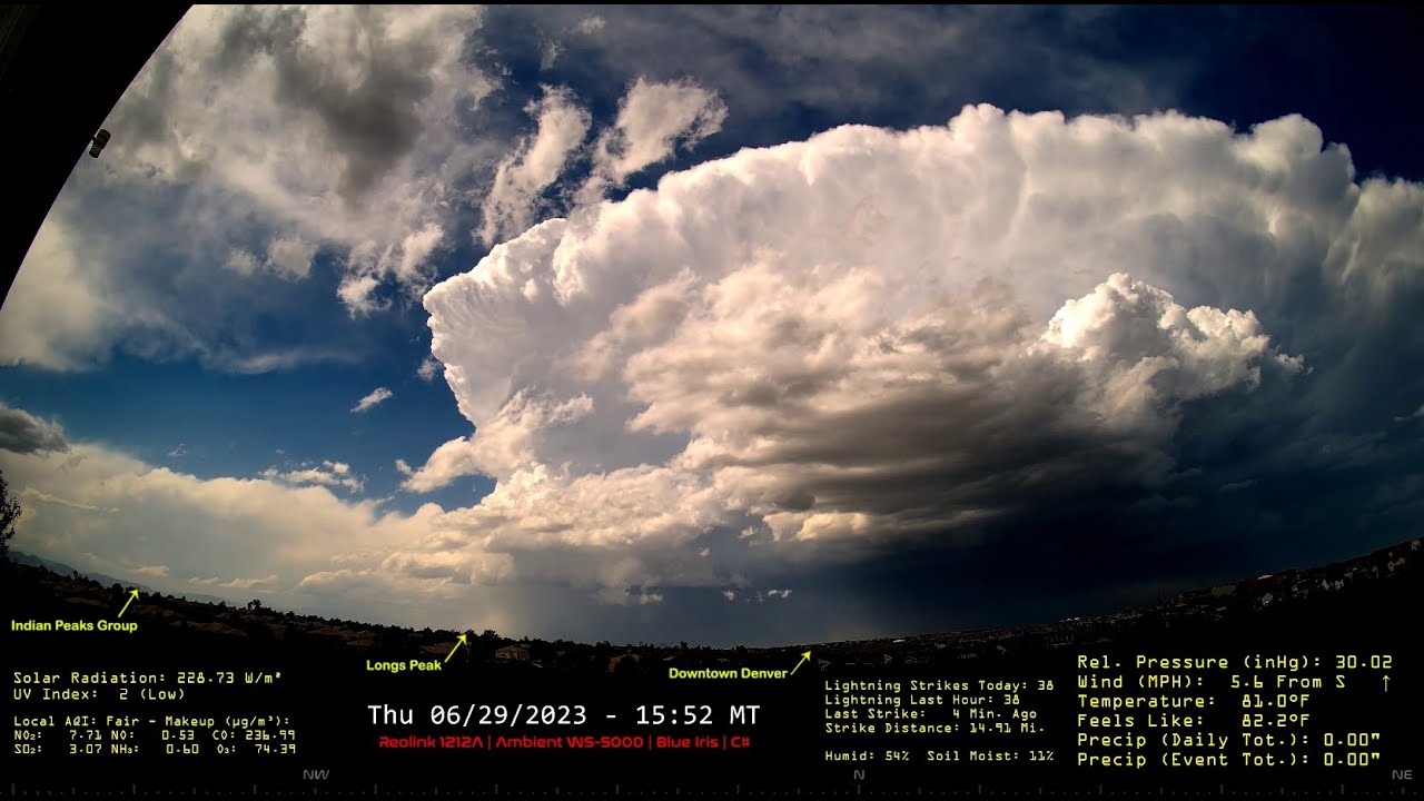 One Day of Weather: Thursday, June 29, 2023   Tornado Watch