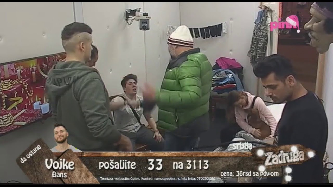 Zadruga - Matora se iznervirala zbog Sanje - 13.01.2018.