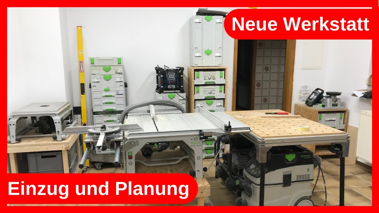 Neue Werkstatt - Einzug der Maschinen und weitere Planung / Trockenbau drywall DIY life hacks