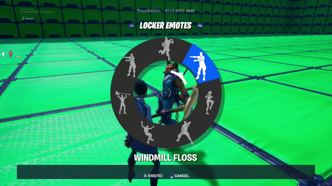 Fortnite windmill floss perfect timing