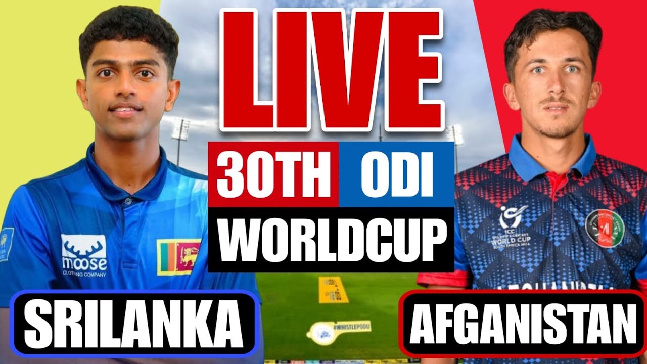Afghanistan U19 vs Sri Lanka U19, 4th Match, ICC Under 19 World Cup 2026 - Commentary