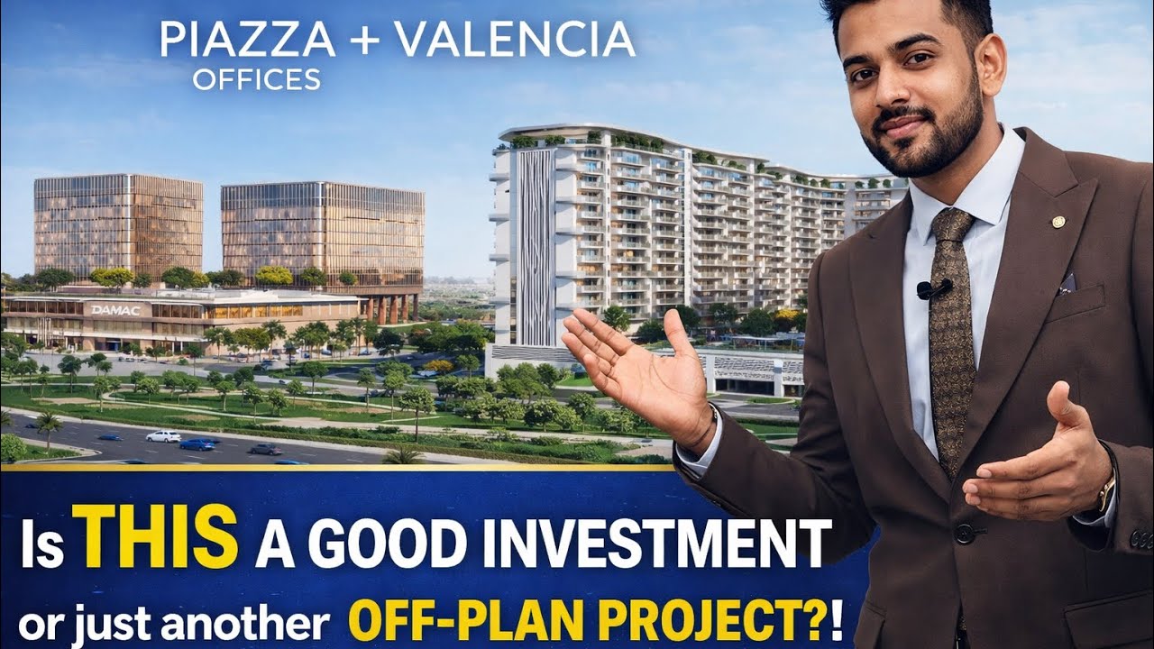 Damac Piazza Roma + Valencia | Is this a good investment or Just another off-plan project? 🤔🏙️