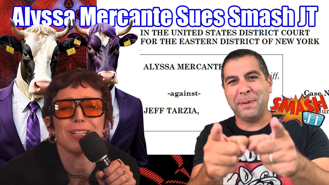 Alyssa Mercante finally SUES (rather comically) SMASHJT
