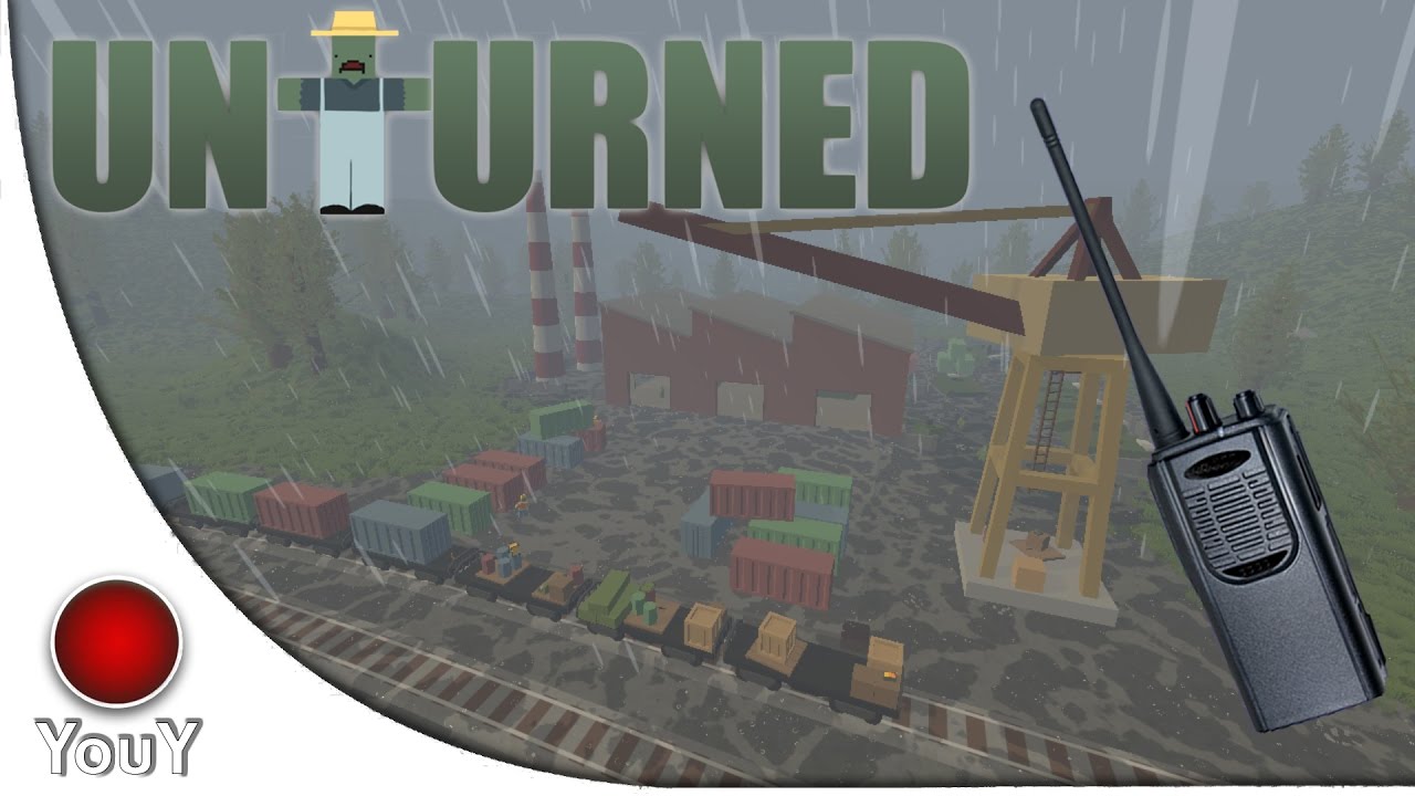 UNTURNED update WALKIE TALKIE en NIEUWE MAP