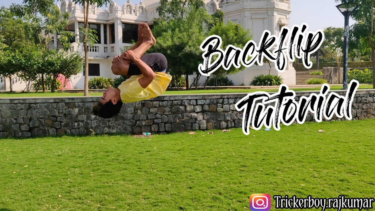how to learn backflip | TUTORIAL || HINDI