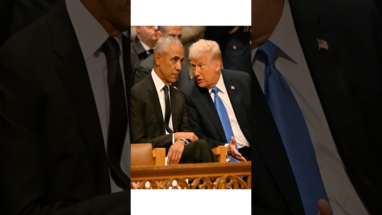 When Donald Trump and Barack Obama were cool. Democrat vs Republican ♪ ♪ Jesus our healer. #jesus