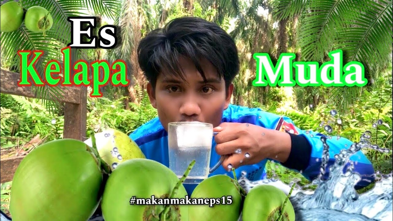 MUKBANG ES KELAPA MUDA DI SAAT CUACA PANAS SEGERRR BANGET !!!