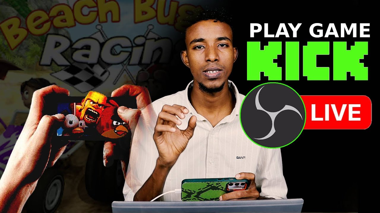 Sidee Game ka aad dheleysid live uga dhigi kartaa adoo kick adeegsanayo