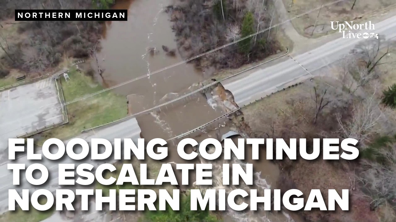 Updates on flooding conditions around Northern Michigan
