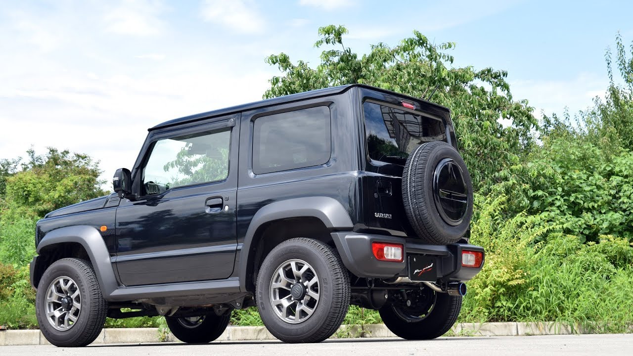 ジムニー シエラ JB74W マフラーサウンド MT車編　ロッソモデロ DUSSEL Ti-C