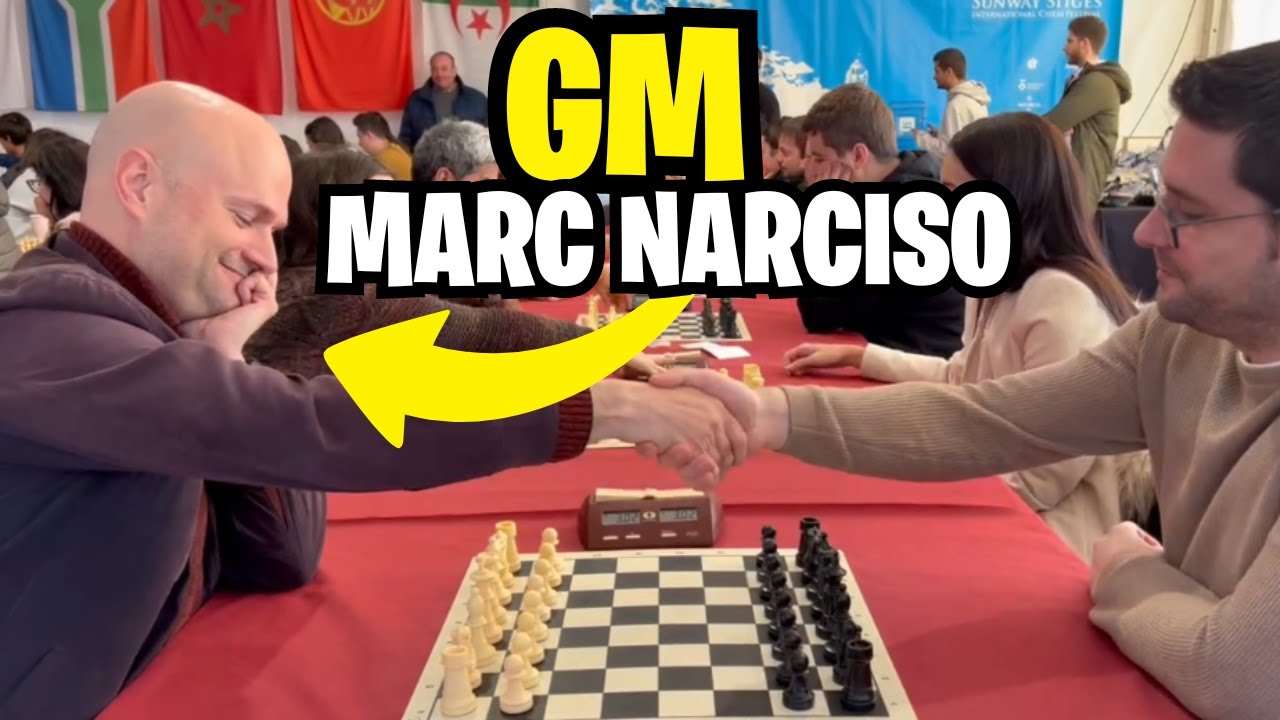 GM MARC NARCISO CAMPEÓN DE CATALUÑA vs GMSPIDERIBARRA