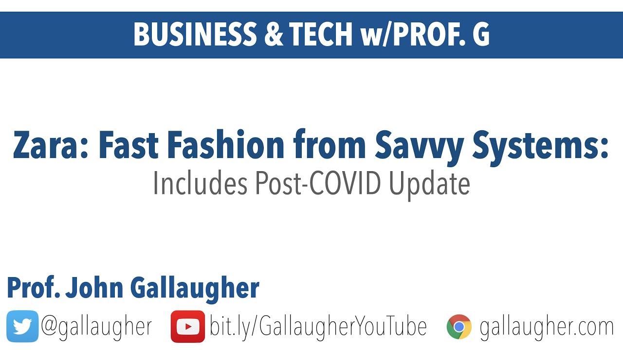 Zara - Fast Fashion from Savvy Systems