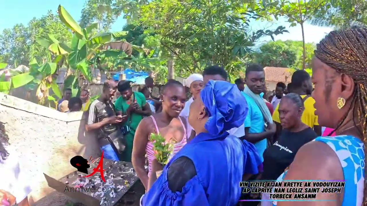TORBECK: moun Sud pran direksyon Torbeck pou mande Sen Joseph pitye pou Haiti.  Gwo seremoni fèt