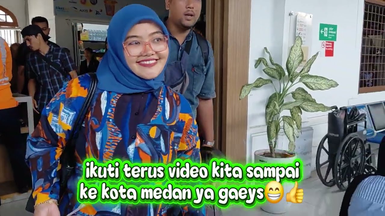 Naik kereta api ke kota medan