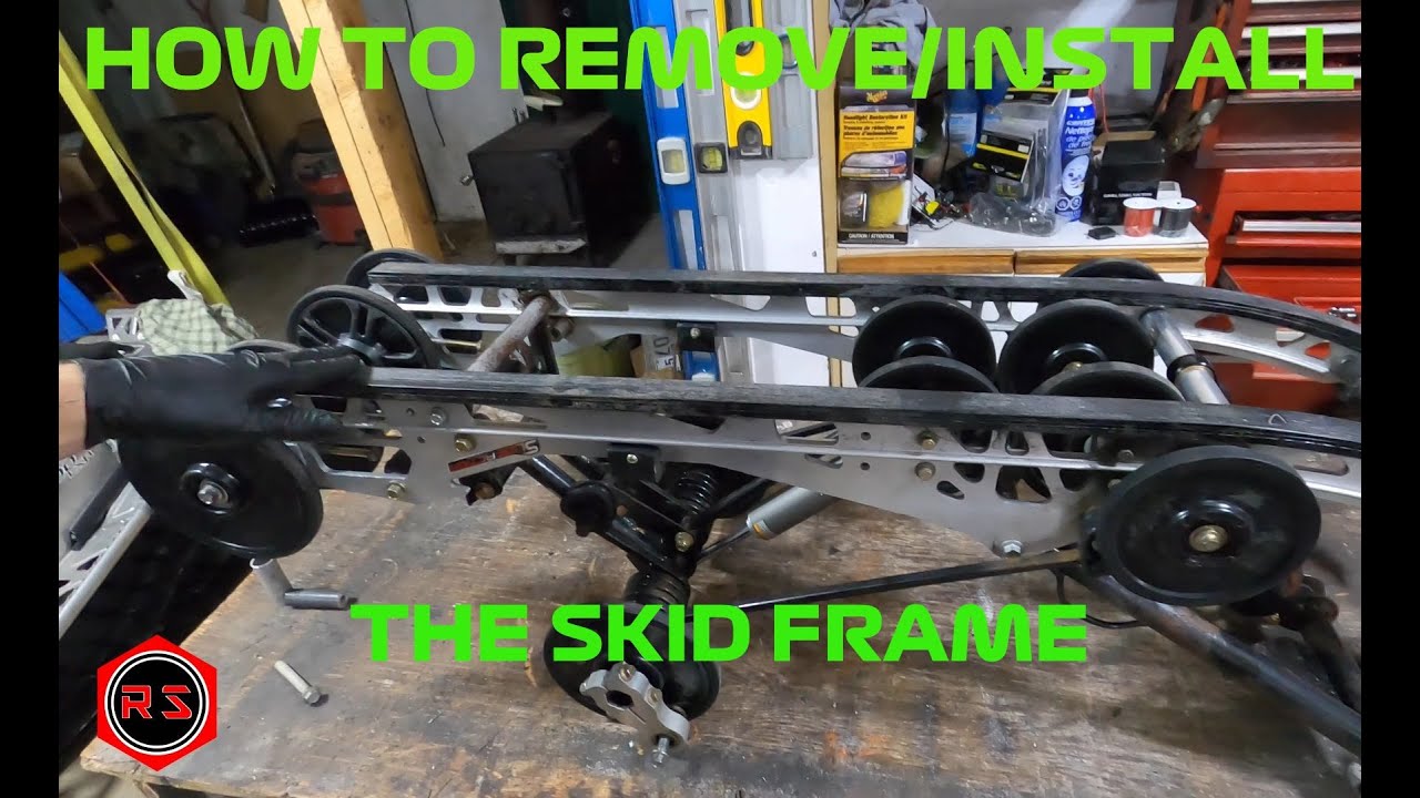 Arctic Cat ZR rear suspension removal & install