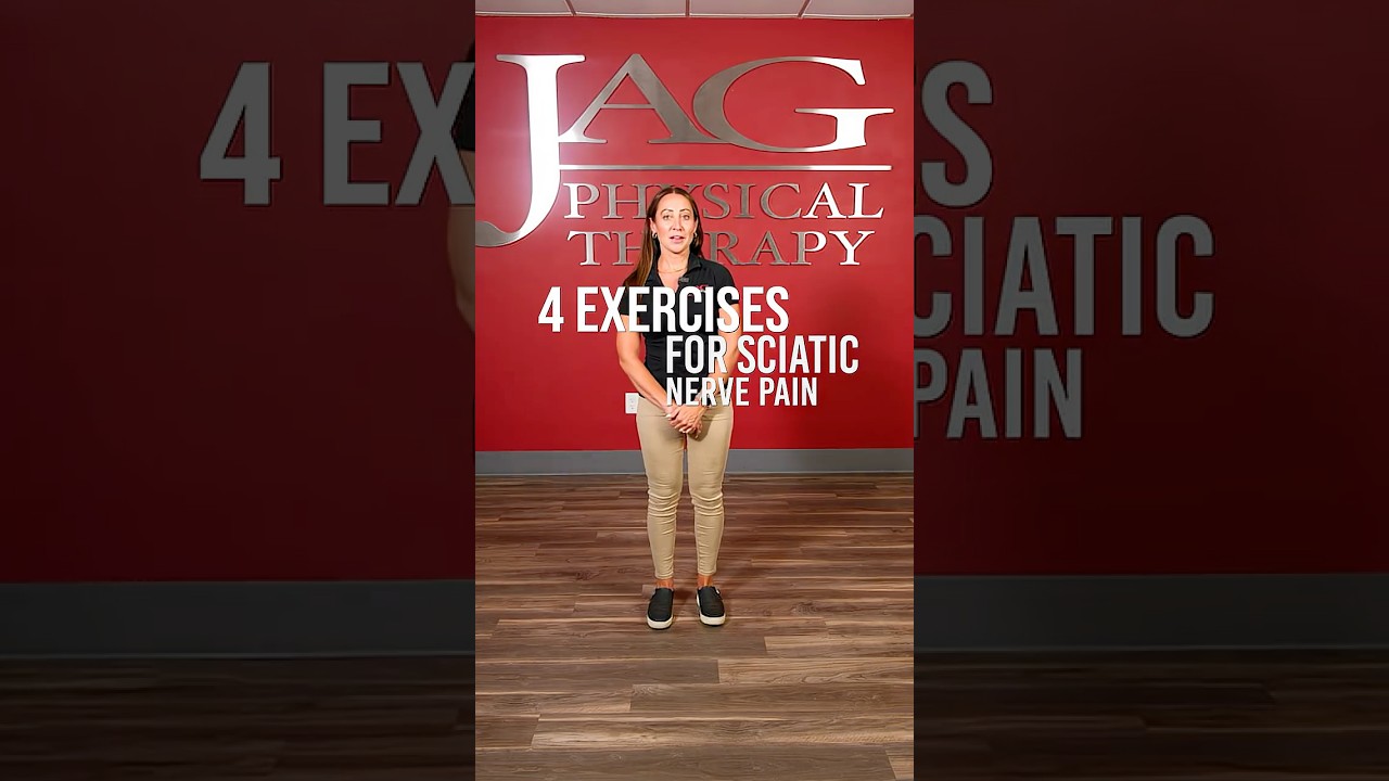 4 Sciatic Pain Relief Exercises That WORK #backpain