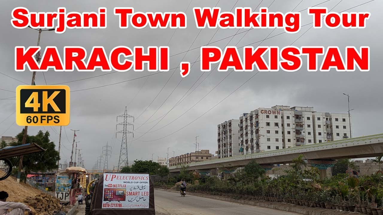 Surjani Town Walking Tour | Karachi, Pakistan | Full Mooni Vlogs | 4K UHD