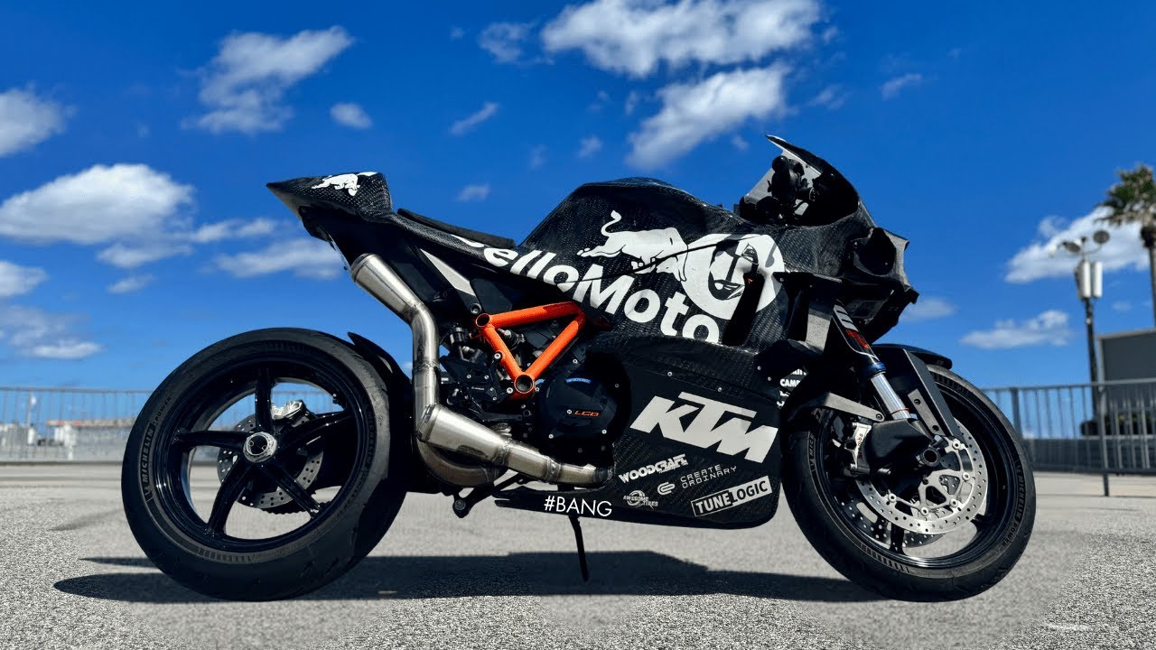 The KTM RC1390R Prototype Debut at Daytona