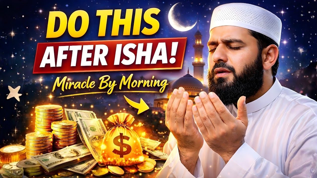 Powerful Night Tasbeeh for Wealth & Rizq | One Night Miracle Dua for Prosperity & Debt Relief