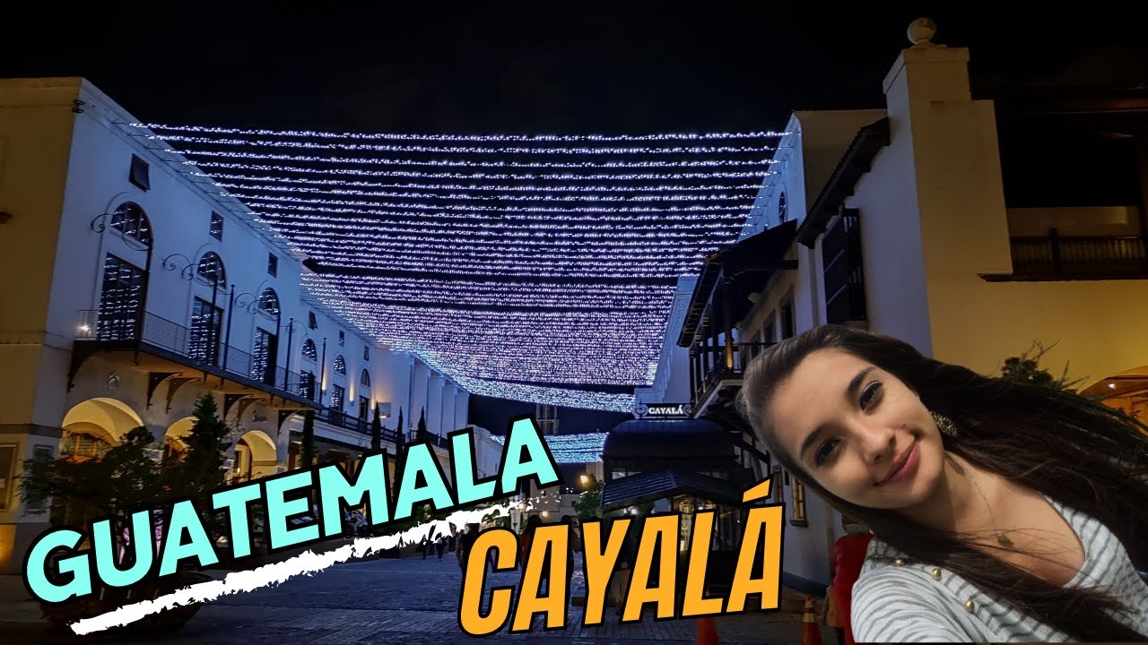 CIUDAD CAYALÁ DE NOCHE   GUATEMALA