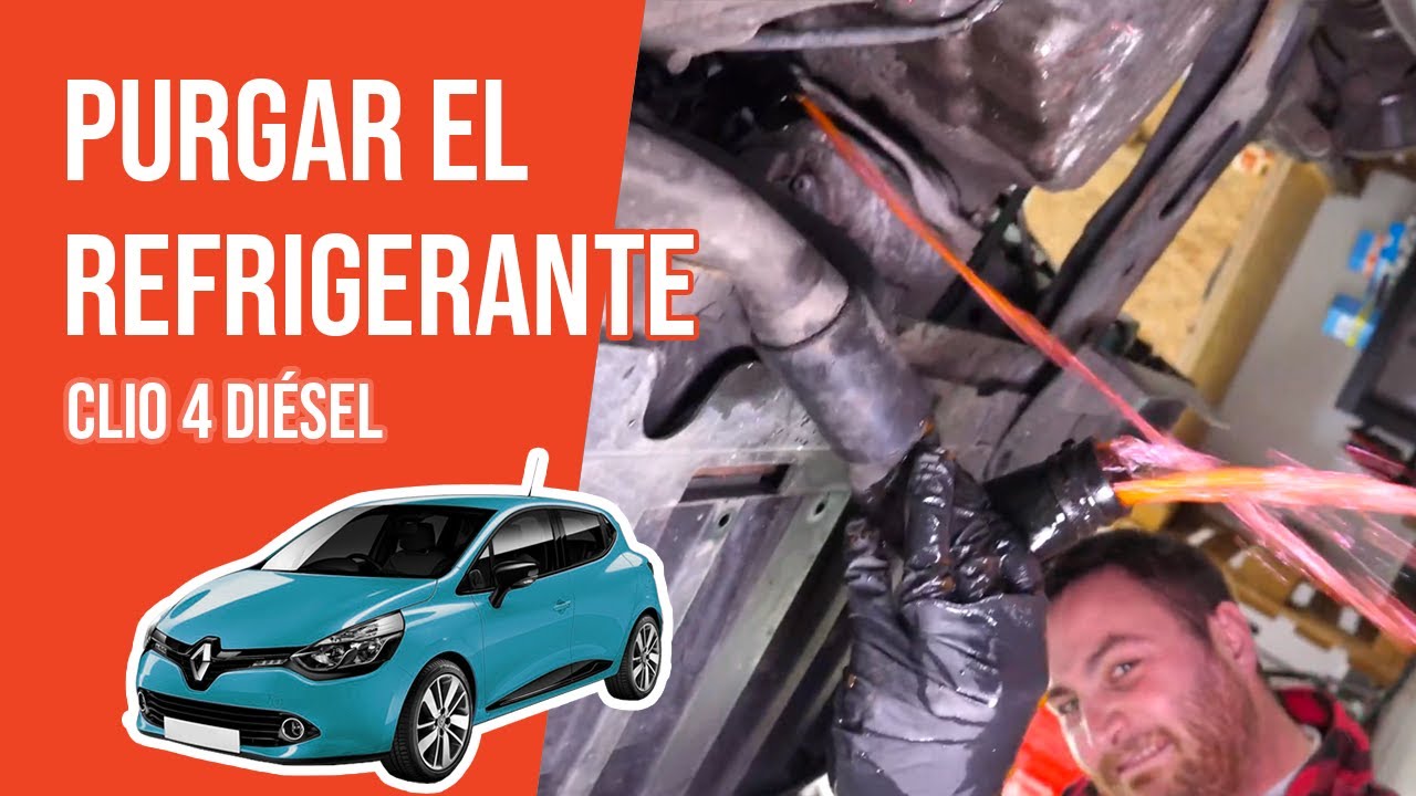 Cómo purgar el refrigerante Clio 4 1.5 dCi 🚗