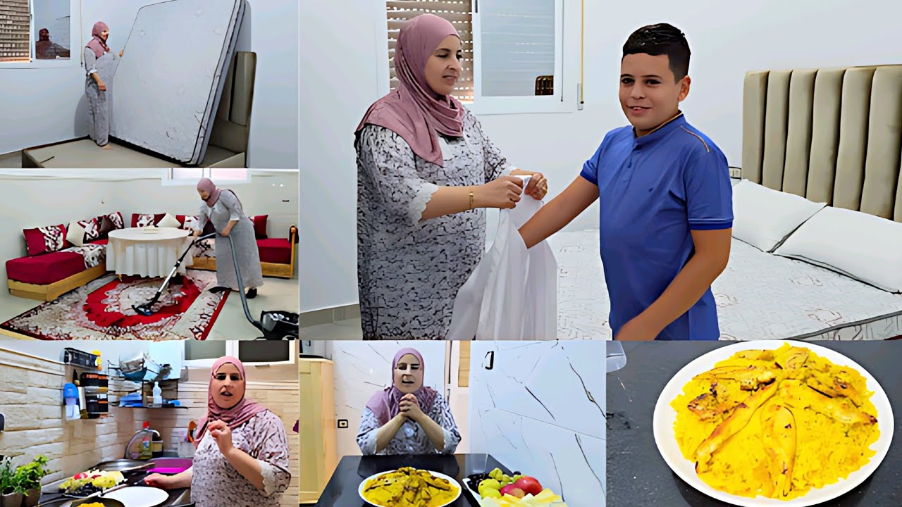 روتيني اليومي 🌸 خملت بيت النعاس و دار وجهزت غداء خفيف ولذيذ 