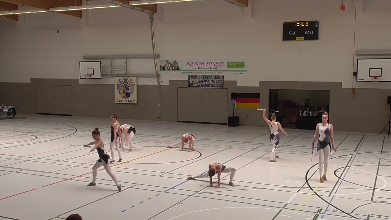 TWIRLING GERMANY Deutsche Meisterschaft MMC Villingen 2019 Team Level B