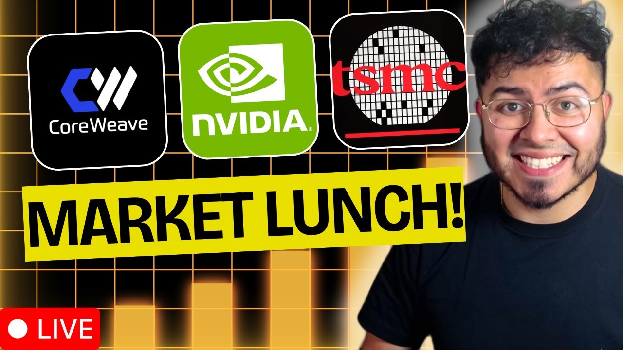 AI STOCK RED ... LOL | MARKET LUNCH