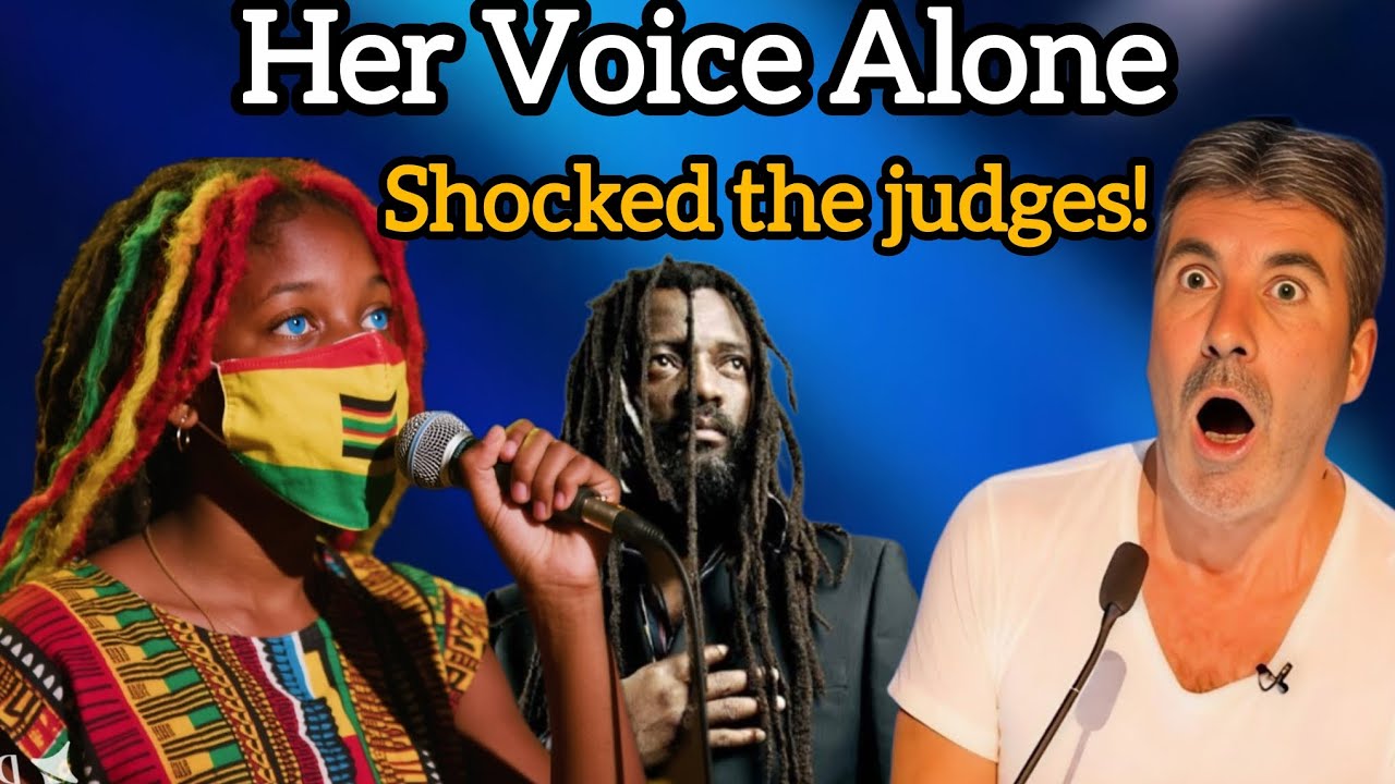 Rasta girl Singing like legend Lucky Dube bring American Got talent Judges to Tears 