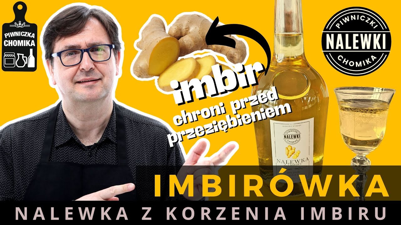 Imbirówka. Nalewka z imbiru chroni przed przeziębieniem
