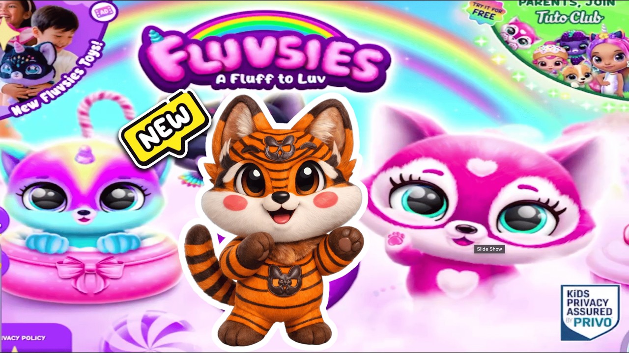 Представляю вам Тигровую Лилию 🧡🐯 | Мой оригинальный персонаж в приключенческой игре Fluvsies для...