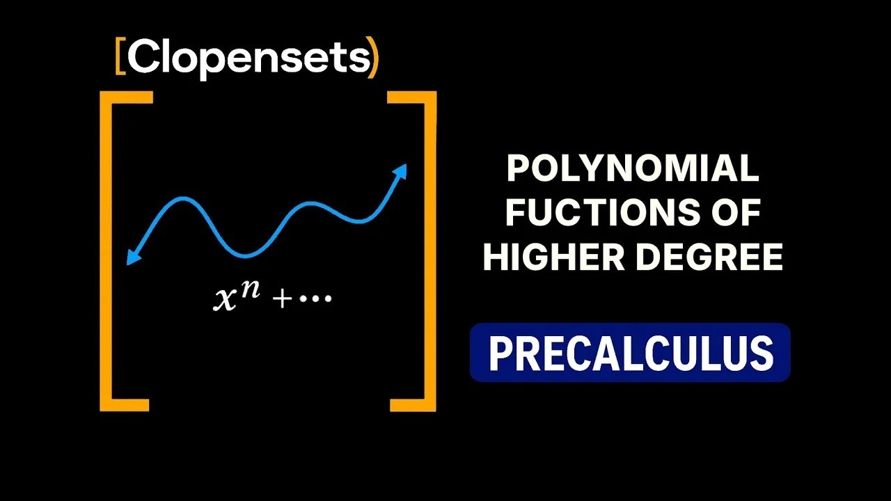 Polynomial Functions of Higher Degree | Precalculus (2026 Update)