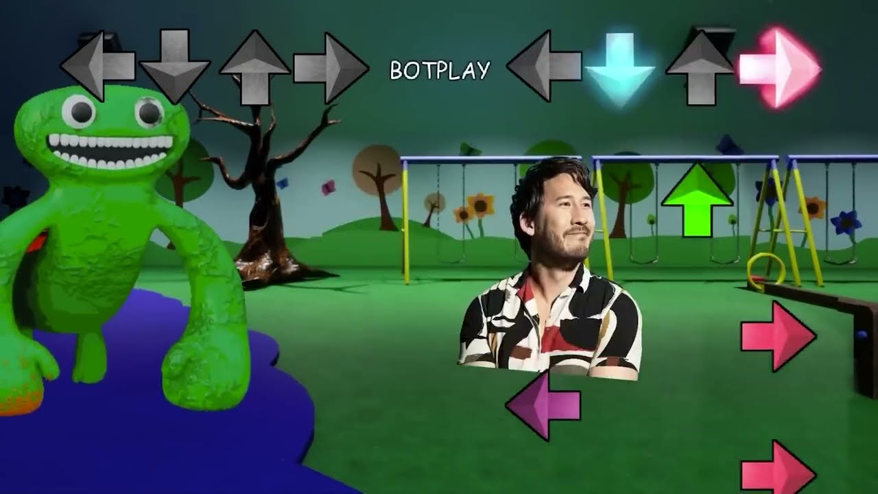 FNF Character Test | Gameplay VS My Playground | ALL Green Test #7