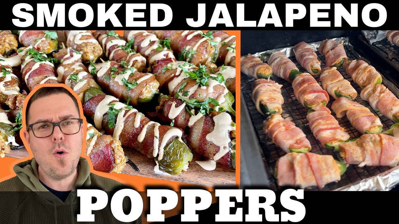 Smoked Bacon Wrapped Jalapeño Poppers Recipe