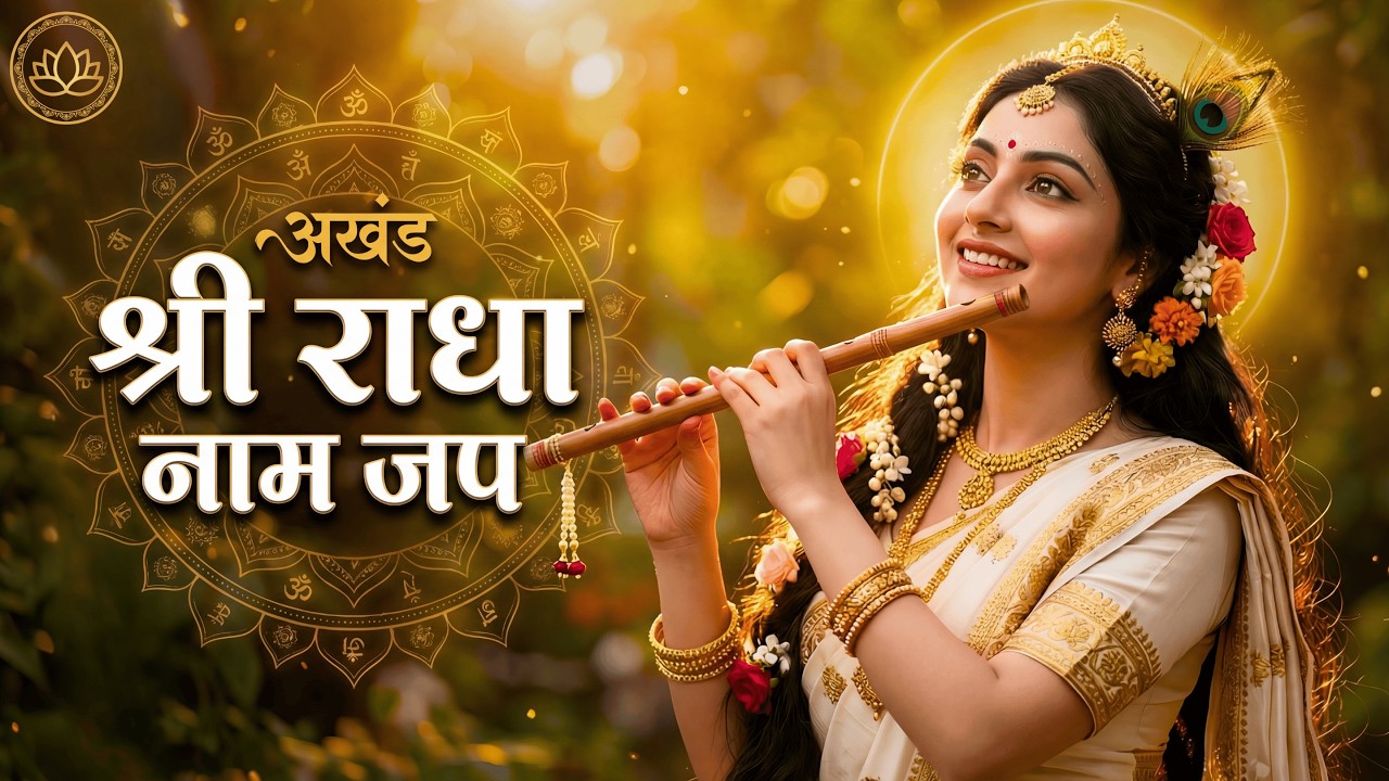अखंड श्री राधा नाम जप | Shri Radha Naam Jaap | Radha Naam Dhun