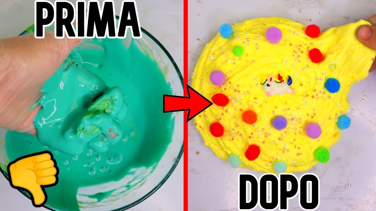 MODIFICO SLIME VECCHI di 5 ANNI con la RUOTA MISTERIOSA! ci riuscir&ograve;