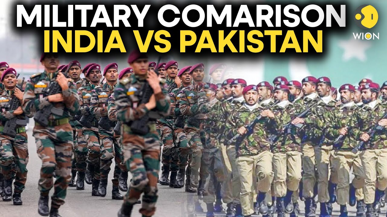 India vs Pakistan Military Comparison 2025 | Pakistan vs India Military Power 2025 | WION