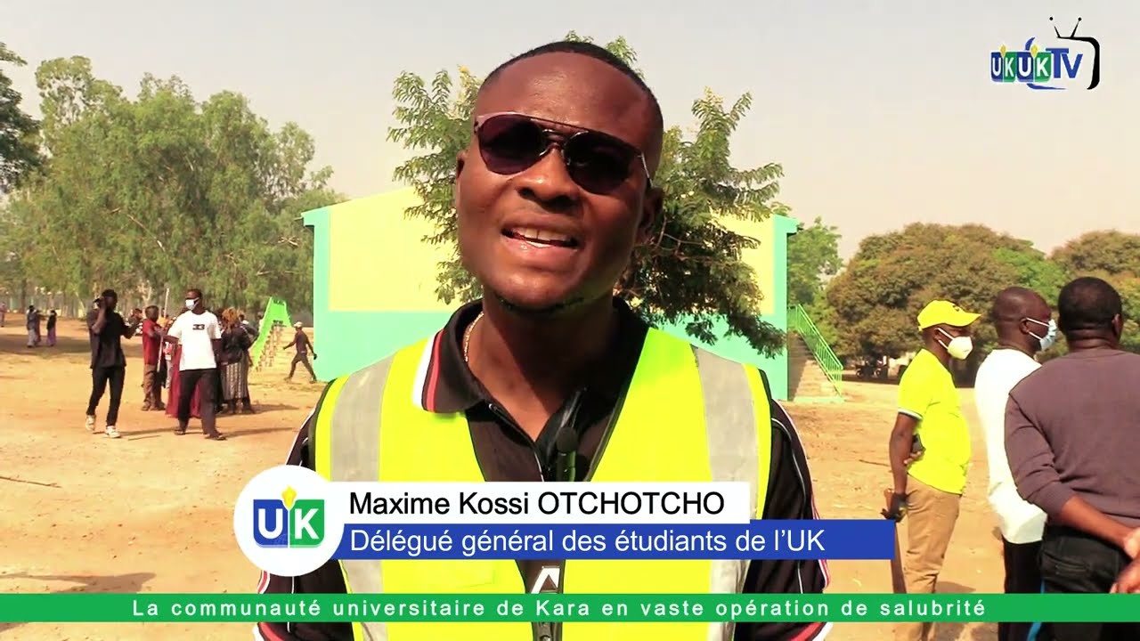 La communauté universitaire de Kara en vaste opération de salubrité