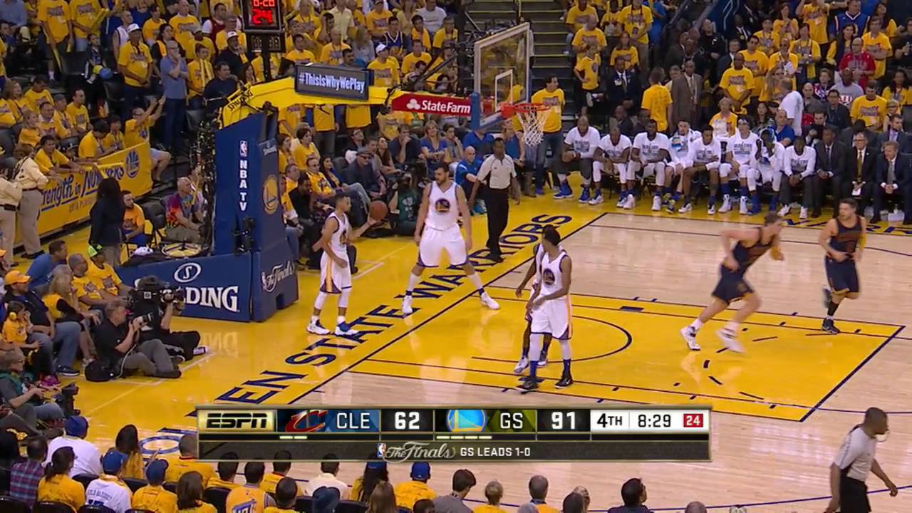 Timofey Mozgov vs GSW. Final, Game 2. 05.06.2016