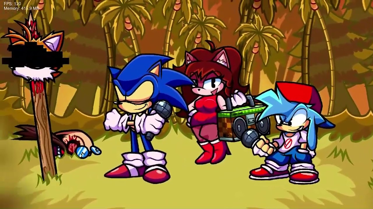 VS Sonic.EXE Martian Remixes: Too Slow Charted