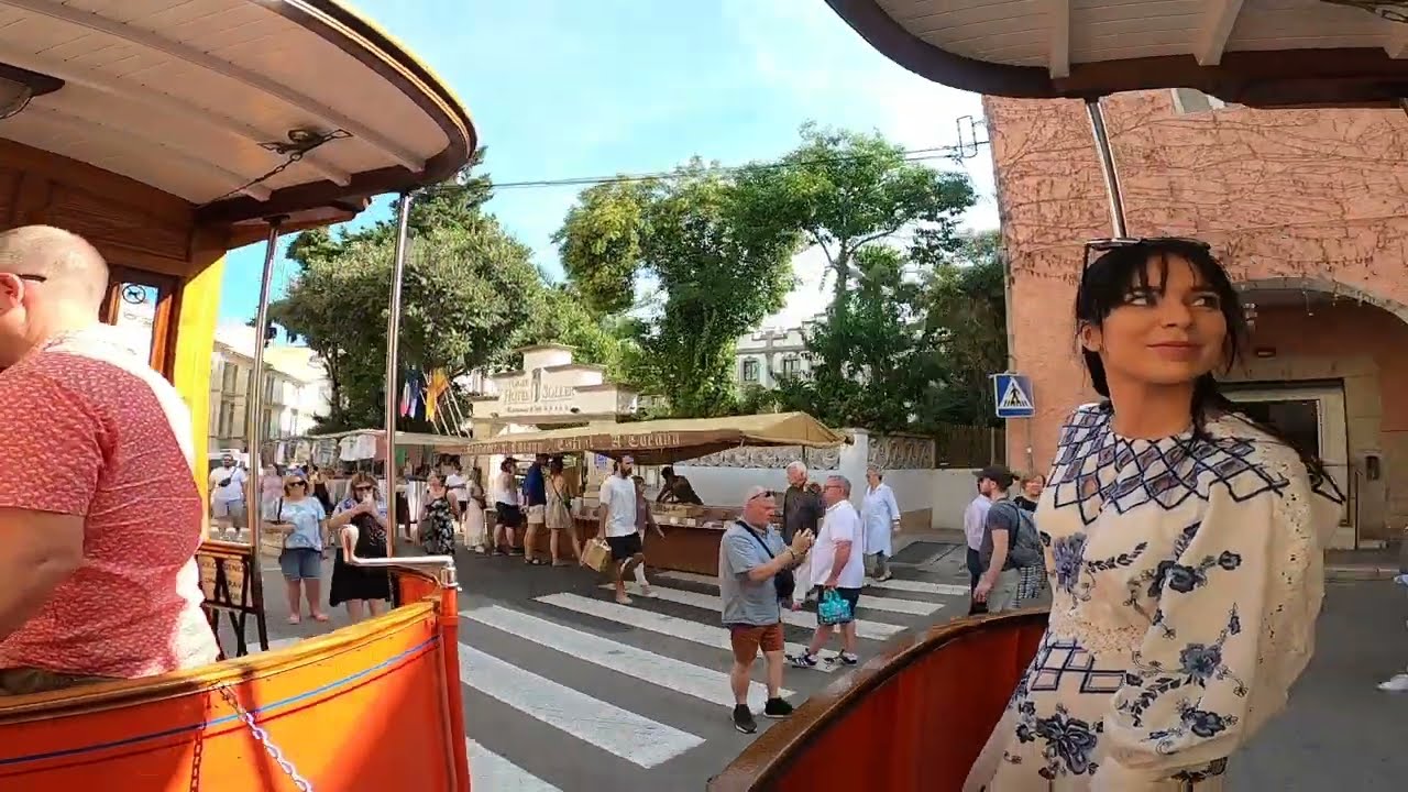 Wycieczka na Majorce - Tramwaj z S&oacute;ller do Port de S&oacute;ller 🚋