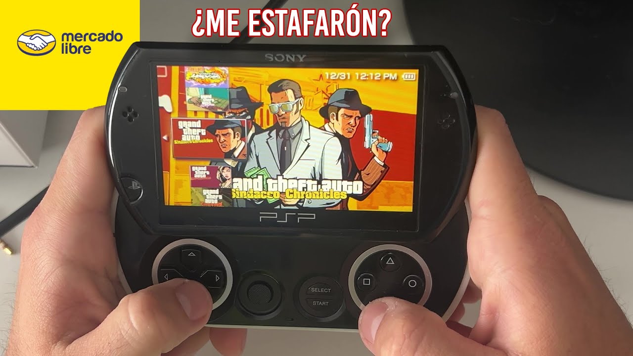 Compré una PSP GO por mercadolibre y así me llegó...