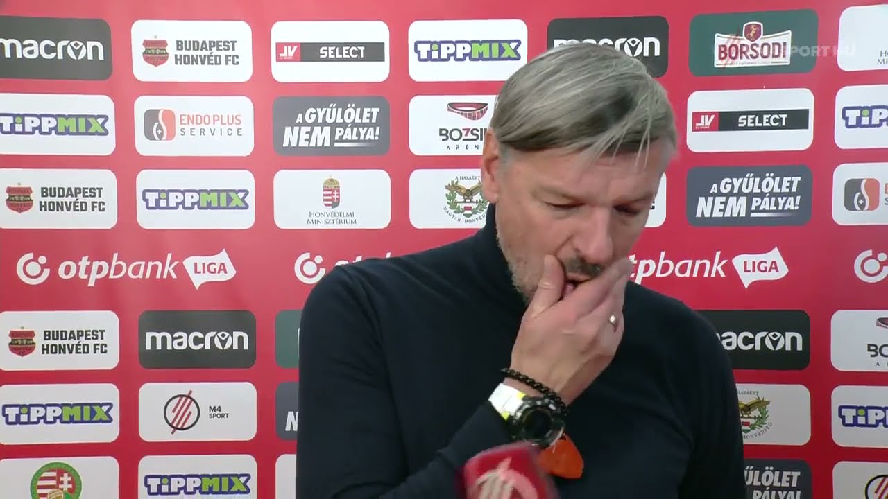 &bdquo;Most miről besz&eacute;ljek?&rdquo; &ndash; Horv&aacute;th Ferenc alig tal&aacute;lta a szavakat az &Uacute;jpest elleni veres&eacute;g ut&aacute;n