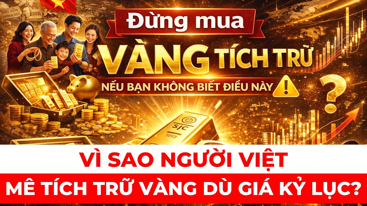 Đừng Mua Vàng Tích Trữ Nếu Bạn Chưa Biết Những Điều Này!