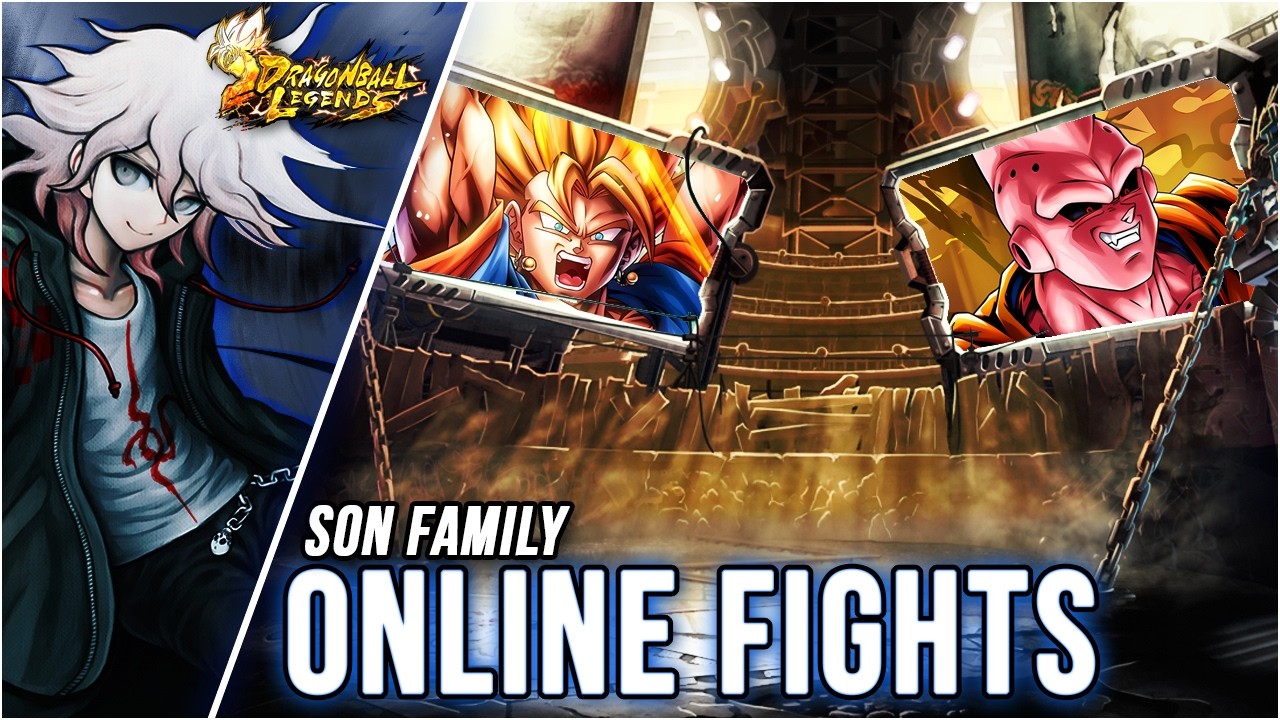 (Dragonball Legends) Son Family Team vs Regeneration Team