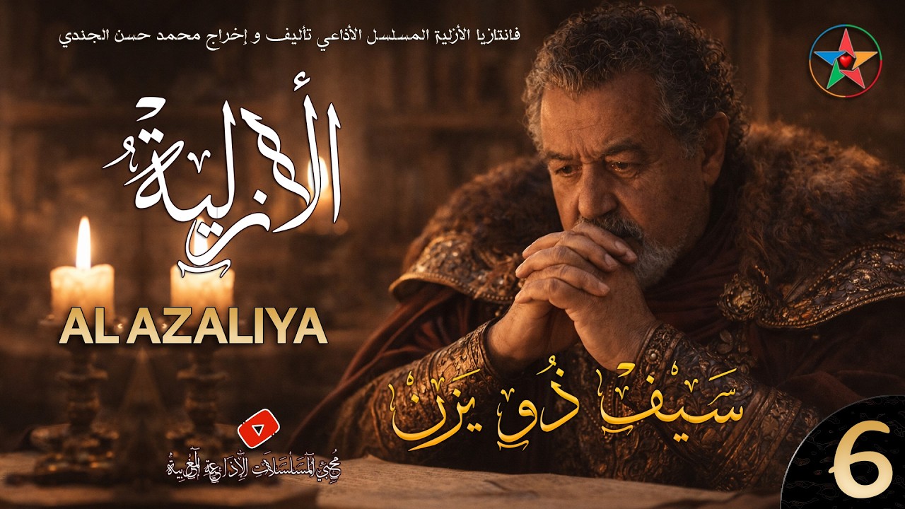 الأزلية الحلقة 6 : دخول وحش الفلا للغار للحصول على الصوط ( مغامرات سيف بن سيف دو اليزن)