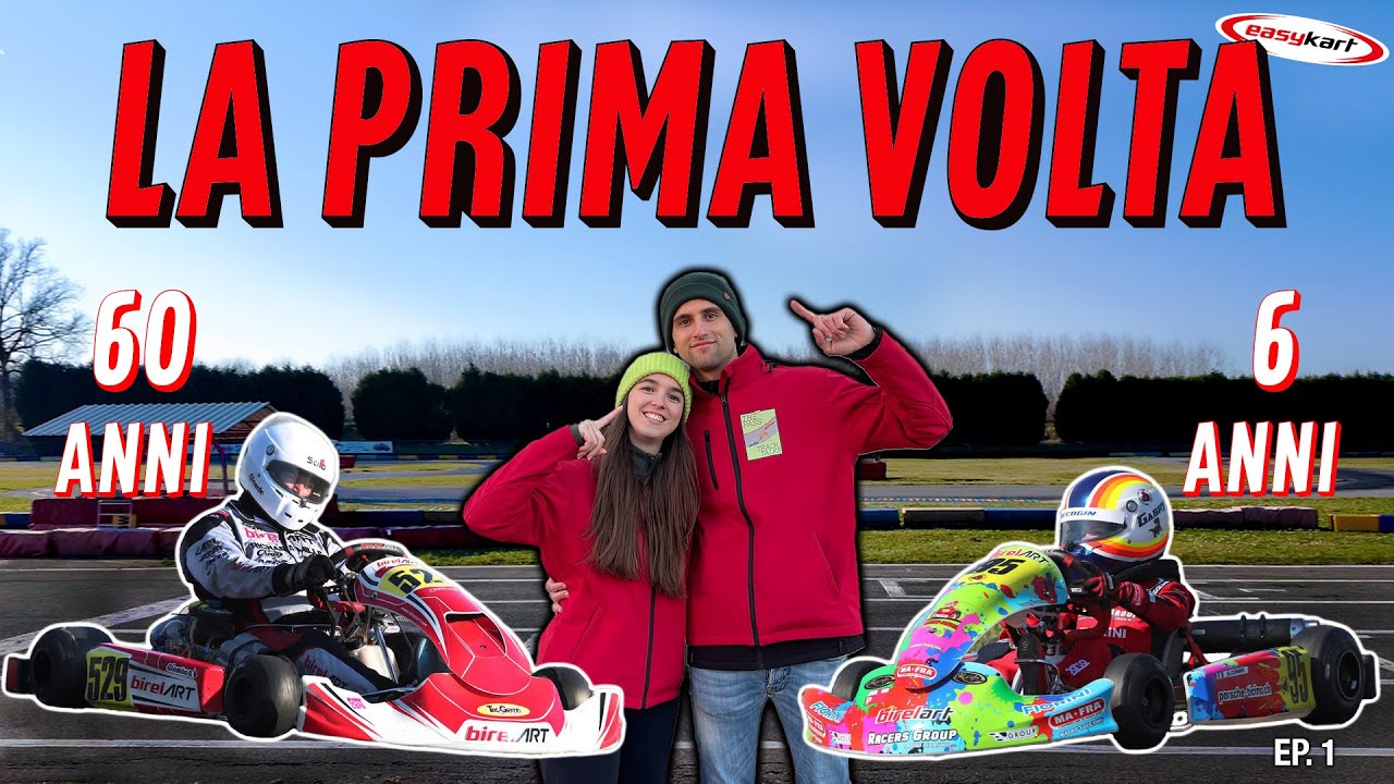 ESSERE PILOTA a 6 ANNI e a 60! Il KARTING NON ha ETÀ ➡️ “PASSiamo da EASYKART”
